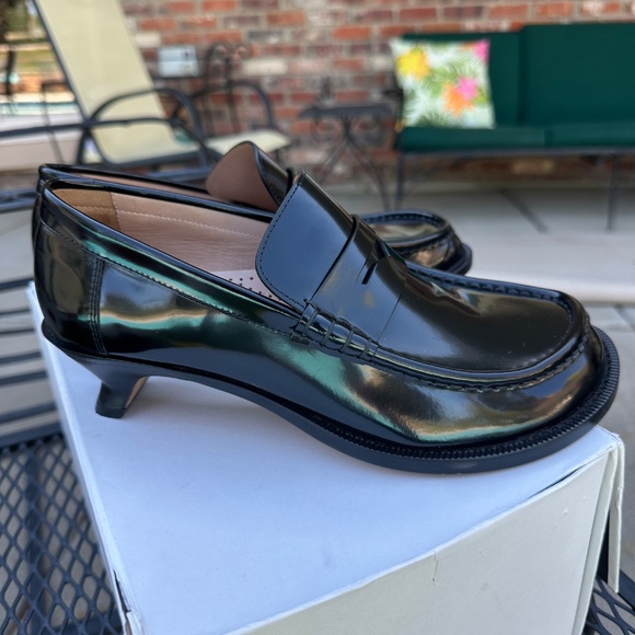 Loewe Black Patent Leather Loafers - Picture 4 of 13